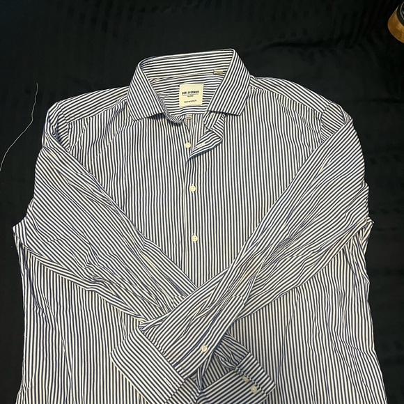 Blue Ben Sherman Button Down - Picture 1 of 2